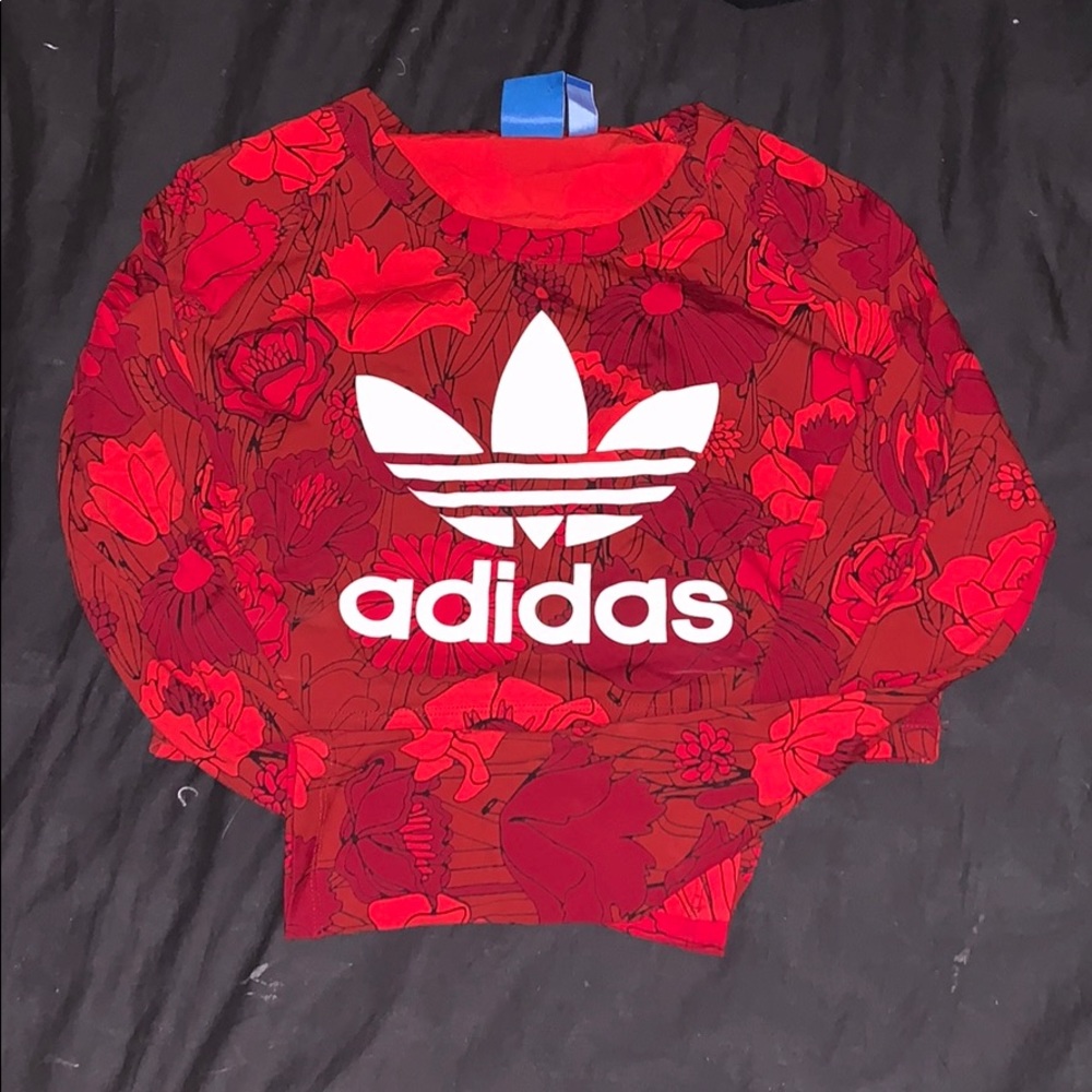 Adidas crop top